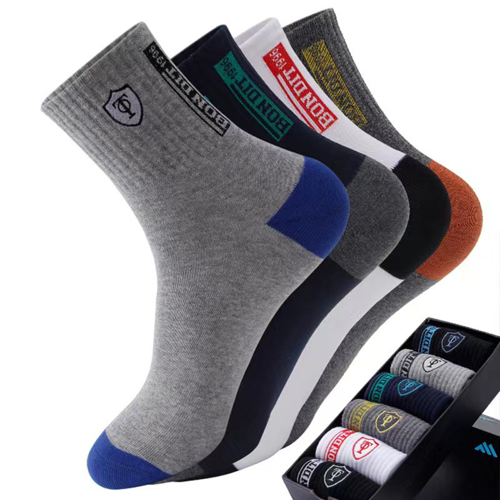 Cotton Crew Sock Pack - Kaos Kaki Pria Premium Thermal 5/10