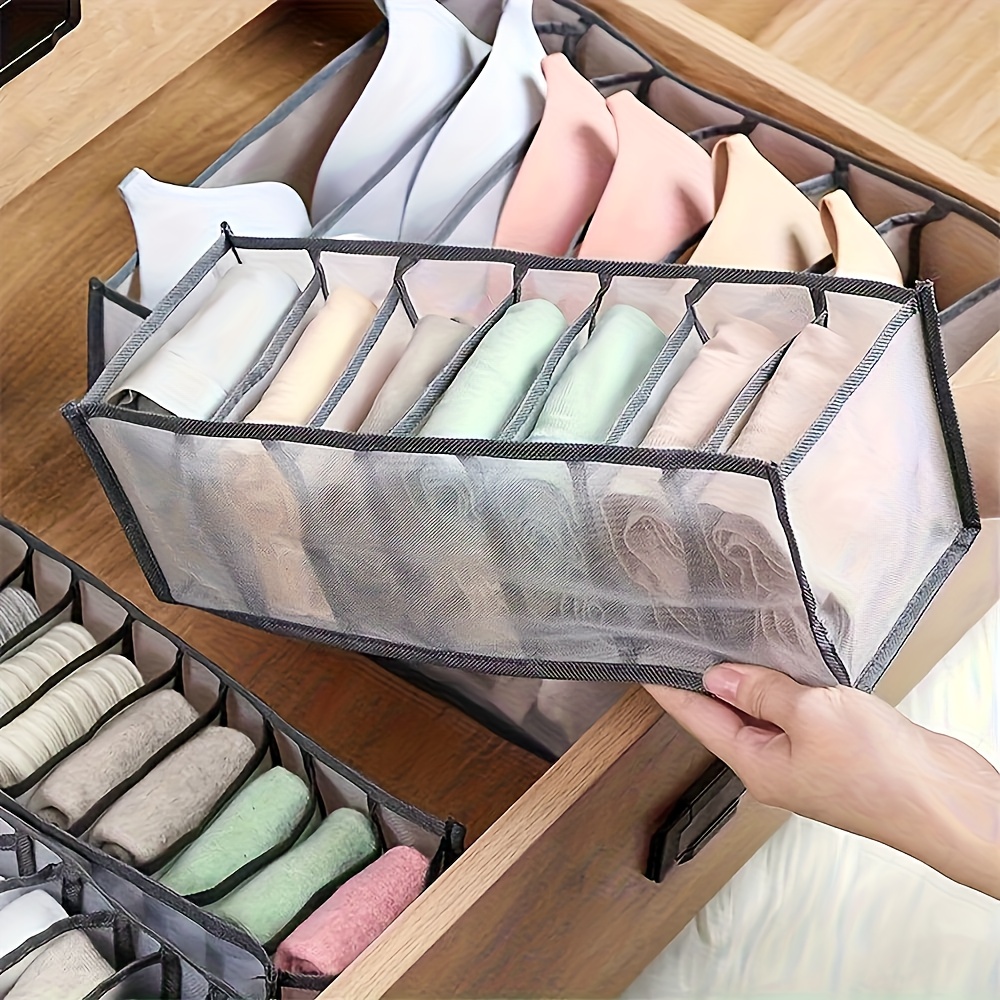 Sock Organizer Tray - 7 Kotak Penyimpanan Pakaian Dalam, Kaus