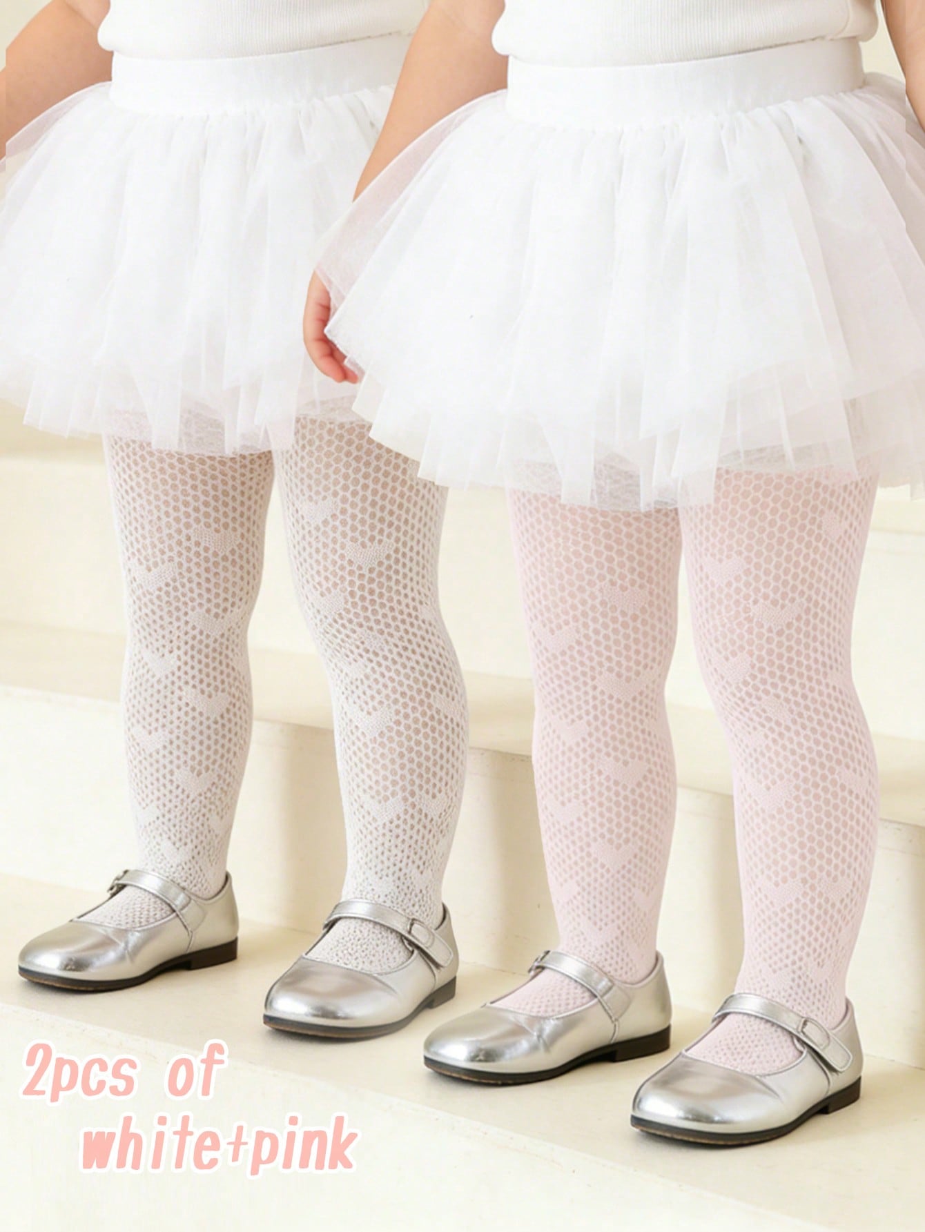 Tights Pantyhose Sheer - 2 Buah Celana Ketat Jaring Ikan