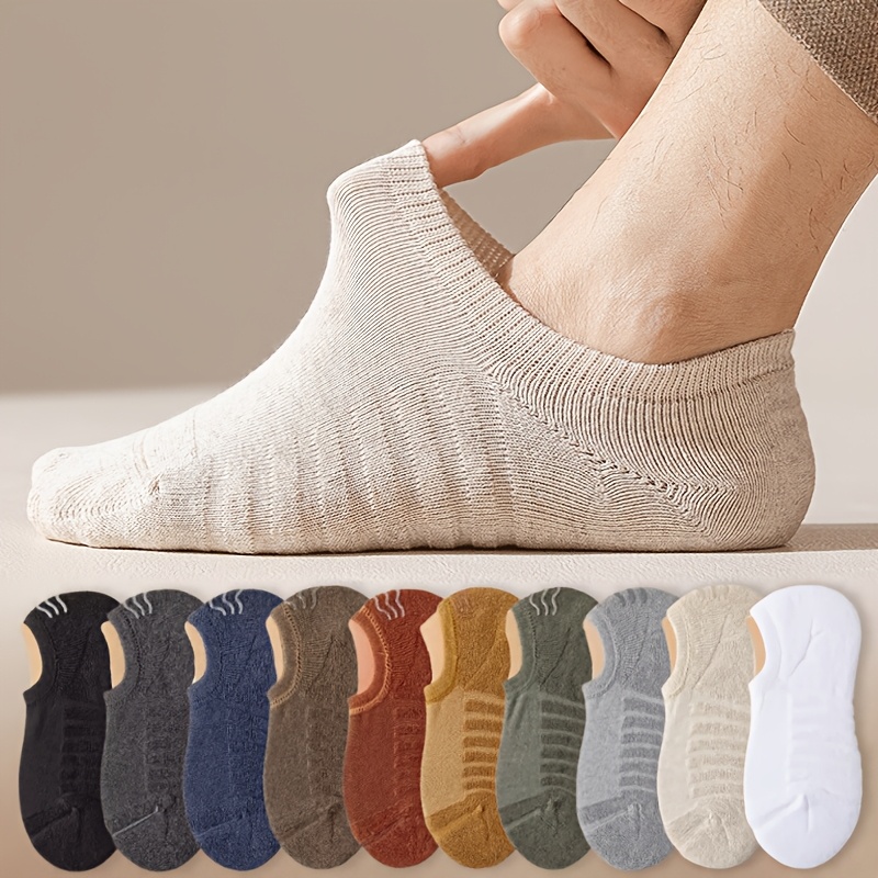 Invisibility Sock Loafer - 10 Pasang Kaus Kaki Kasual Pria