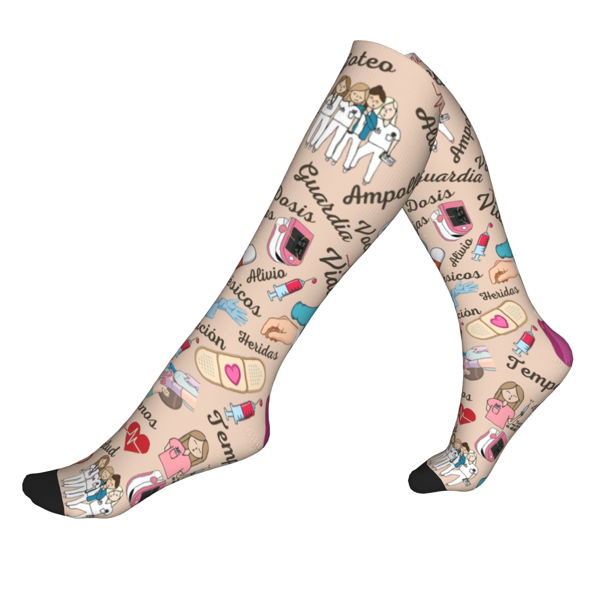 Compression Sock Medical - Kaus Kaki Kompresi Olahraga Pria Uniseks,