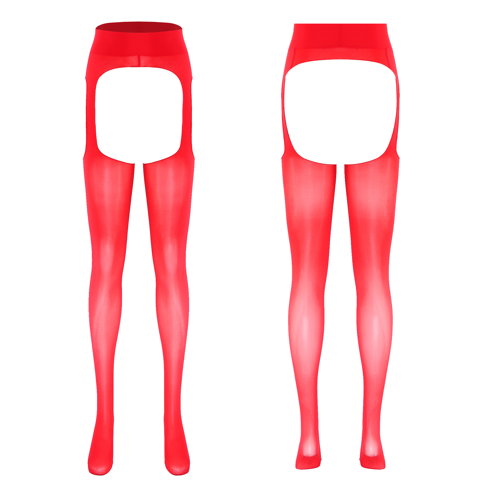 Tights Pantyhose Sheer - Legging Wanita Seksi Terbuka di Bagian