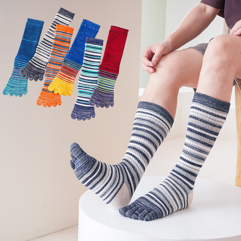 Toe Sock Split - 5 Pasang Kaus Kaki Lima Jari