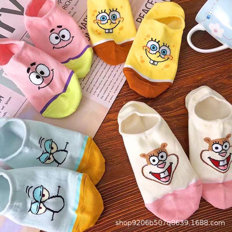Invisibility Sock Loafer - 4 Buah Kaus Kaki Loafer Seri