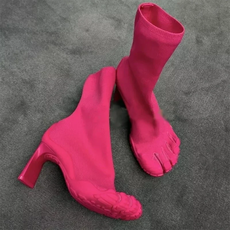 Toe Sock Split - Sepatu Boots Wanita Model Five Finger