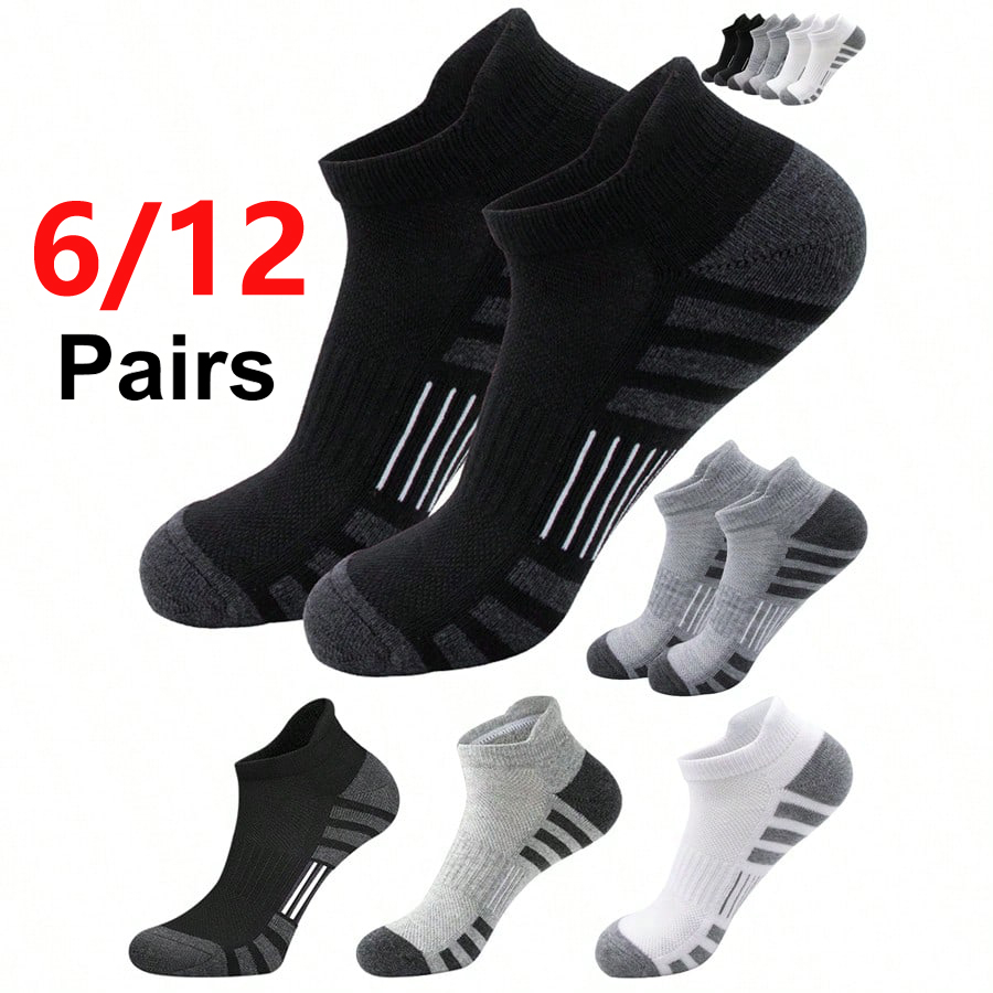 Athletic Sock Cushion - 6/24 Pasang Kaos Kaki Lari Atletik