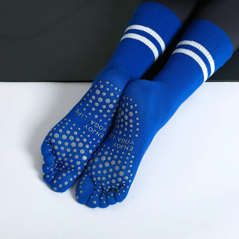 Grip Sock Yoga - Kaus kaki Yoga wanita antilembap, kaus