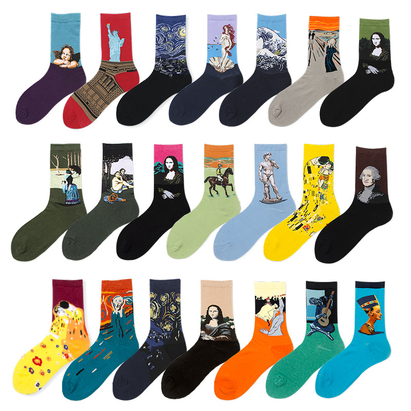 Cotton Crew Sock Pack - 7 Pasang Pak Lot Dropshipping Kaus