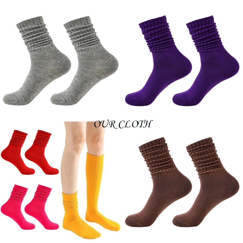 Boot Sock Slouchy - Kaus bungkuk untuk wanita, kaus jorok