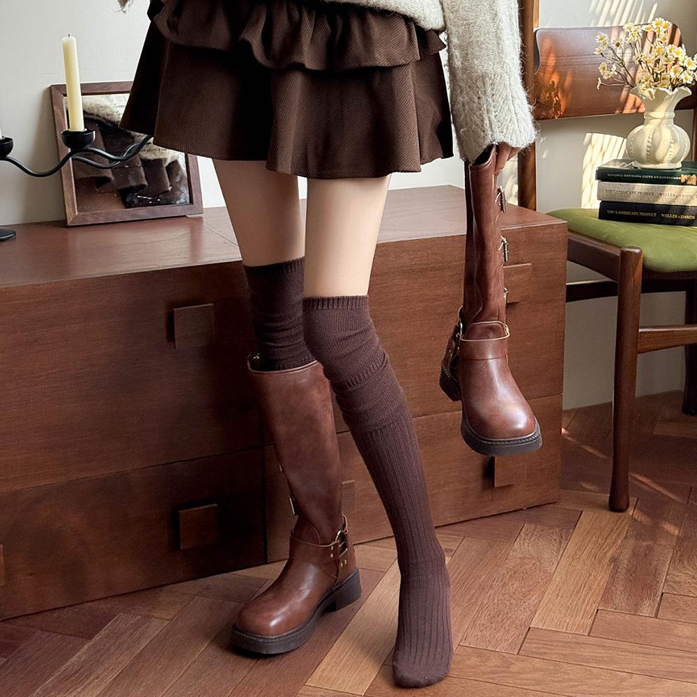 Boot Sock Slouchy - Kaus Kaki Panjang Ekstra Hangat untuk