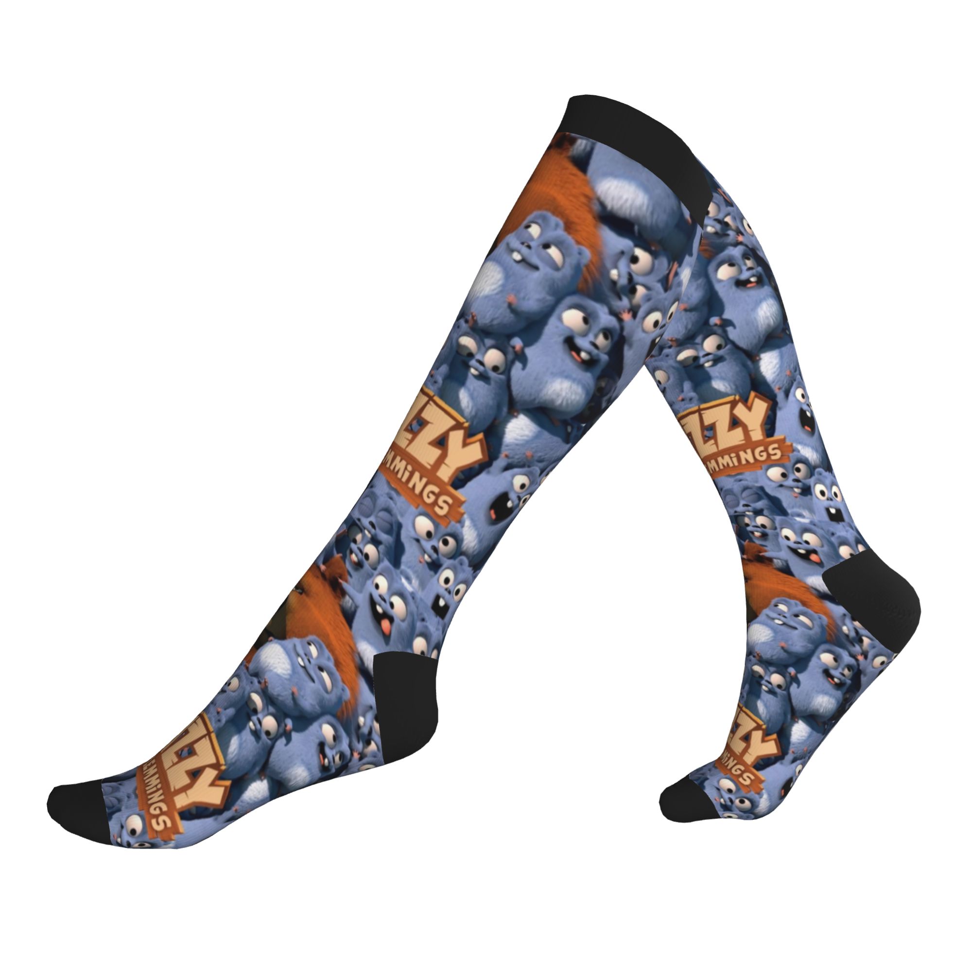No Show Sock Women - Kaos Kaki Karakter Kartun Grizzy And