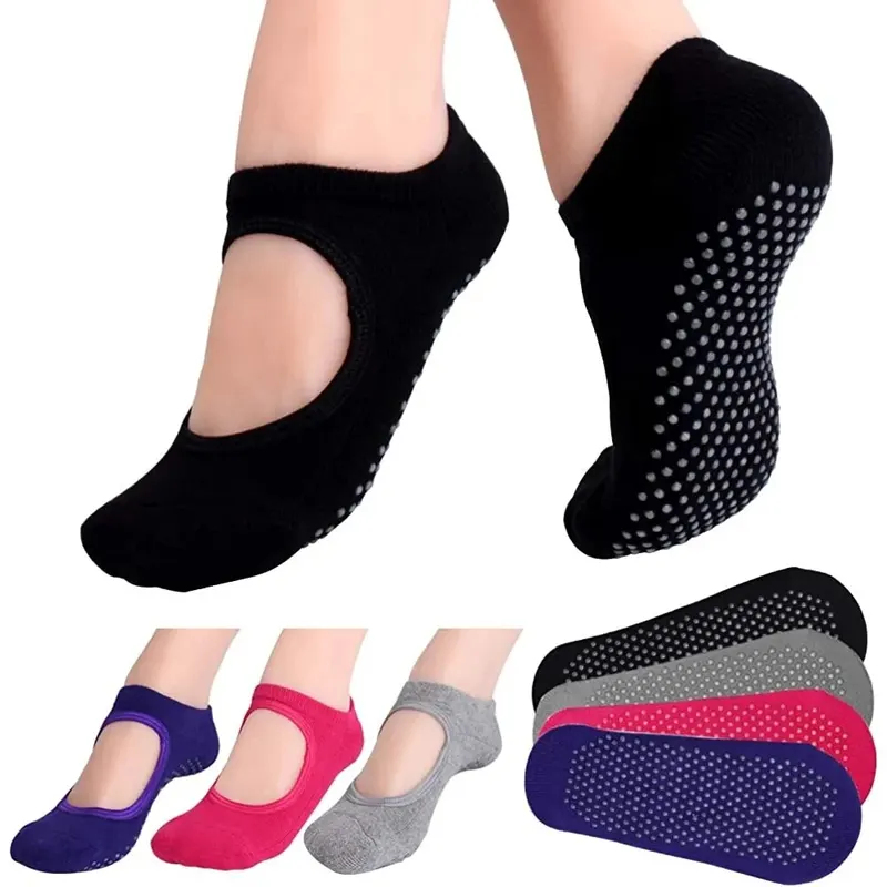 Grip Sock Yoga - Kaus Kaki Yoga Kebugaran Anti Selip