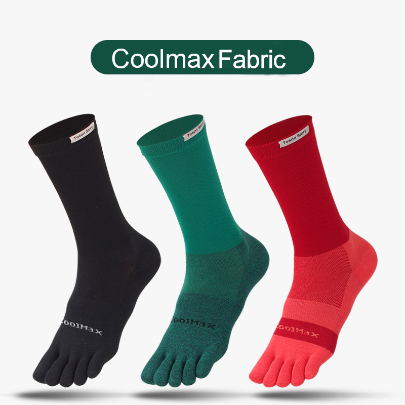 1/5 Pasang Kaus Kaki Pria High - Toe Sock Split ulasan dan harga