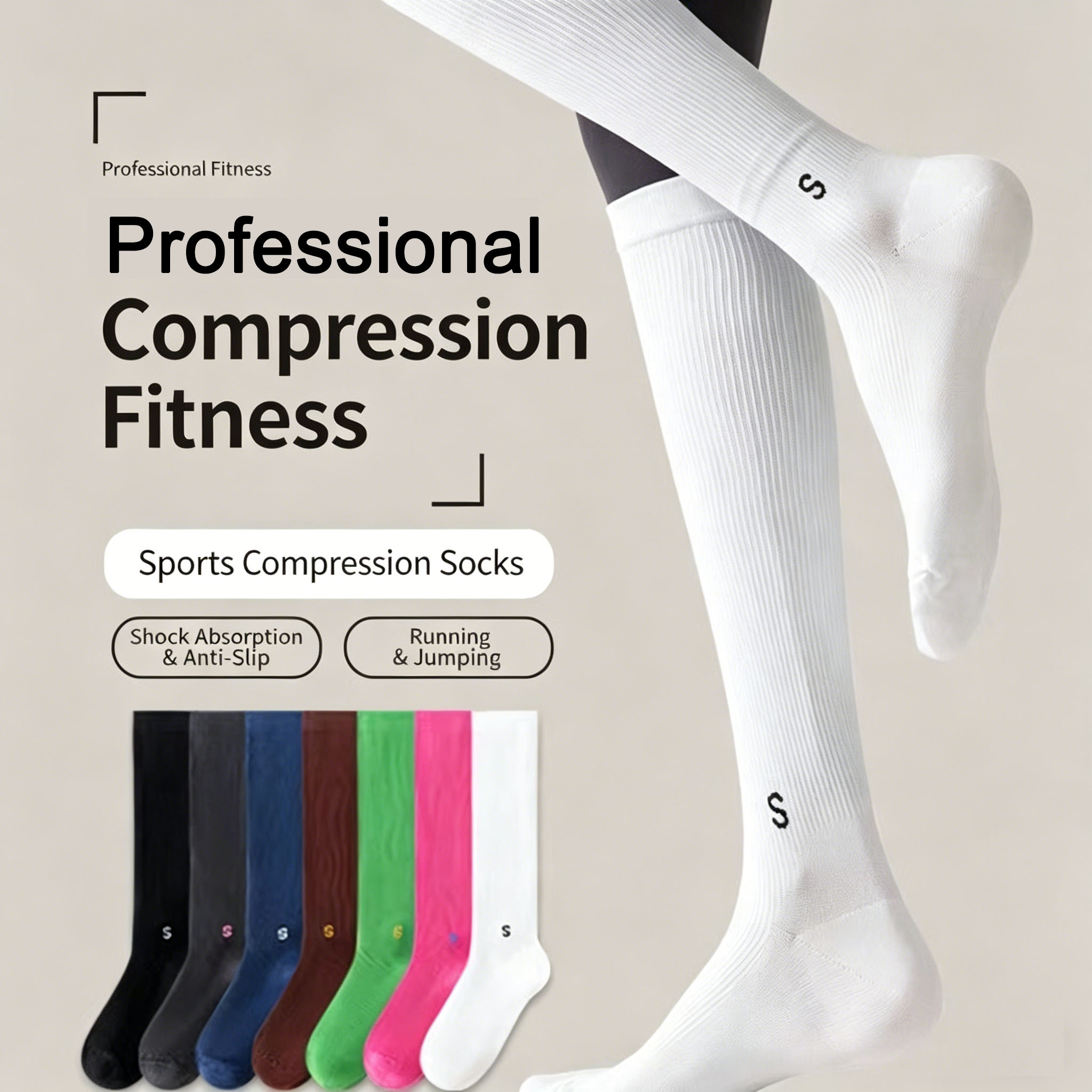 Kaos Kaki Kompresi Olahraga Pr - Compression Sleeve Calf ulasan dan harga
