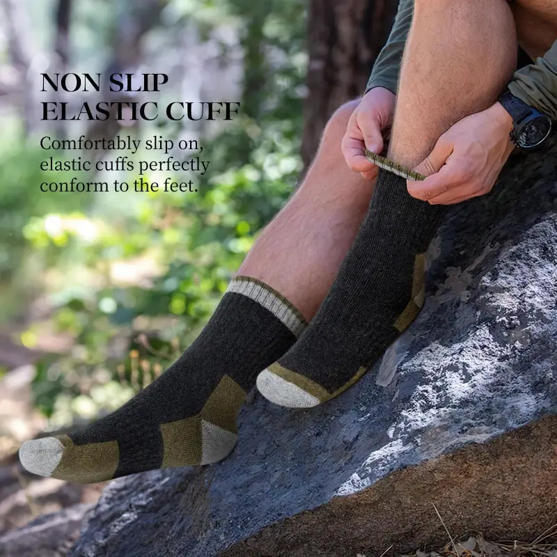 Kaus Kaki Wol Merino Musim Din - Wool Hiking Sock ulasan dan harga