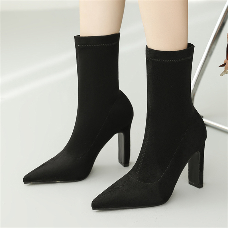 Eilyken sepatu bot pendek hak  - No Show Sock Women ulasan dan harga