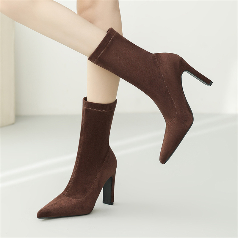Eilyken sepatu bot pendek hak  - No Show Sock Women ulasan dan harga