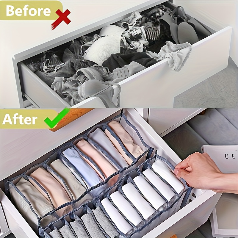 7 Kotak Penyimpanan Pakaian Da - Sock Organizer Tray ulasan dan harga