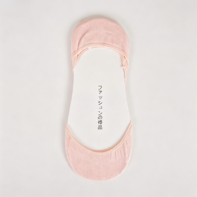 Kaus Kaki Wanita Warna Pink Mu - Invisibility Sock Loafer ulasan dan harga