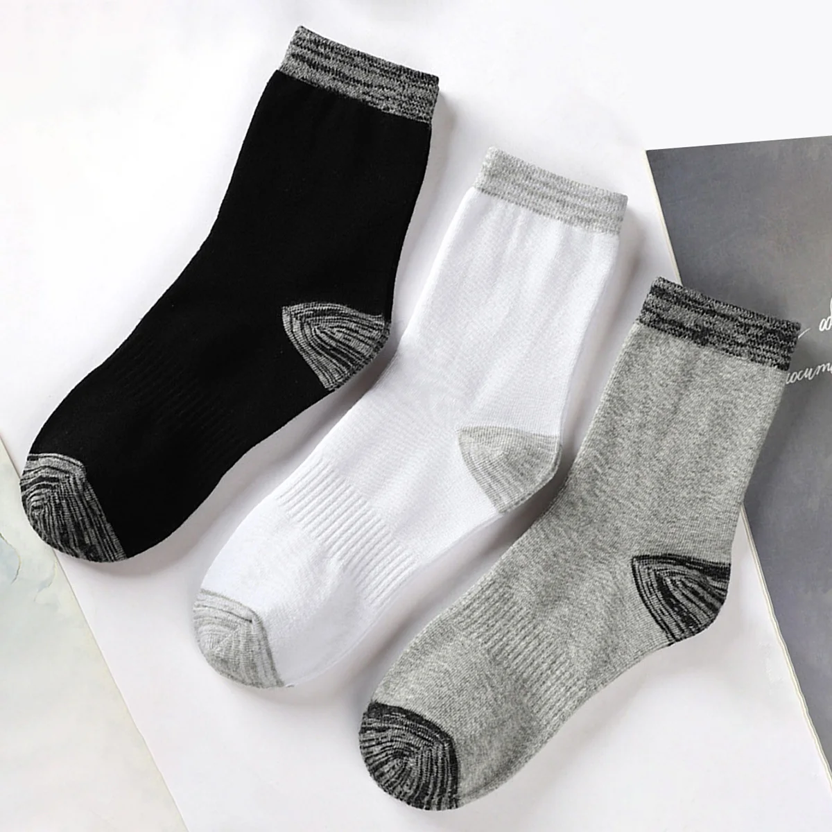 1/5 Pasang Kaus Kaki Atletik P - Athletic Sock Cushion ulasan dan harga