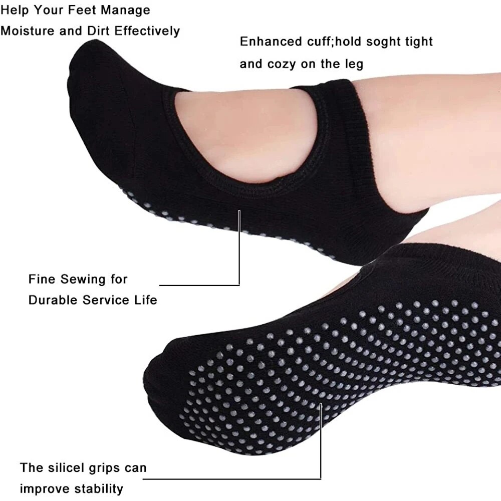 Kaus Kaki Yoga Wanita Kualitas - Grip Sock Yoga ulasan dan harga