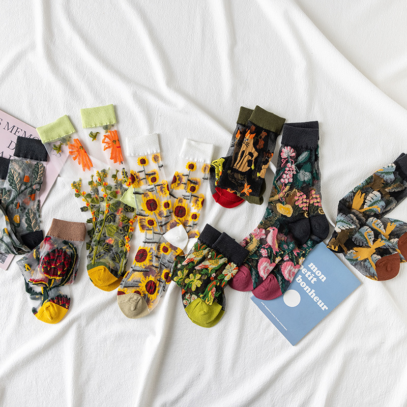 1/4 Pasang Kaus Kaki Sutra Kac - Silk Sock Bamboo ulasan dan harga