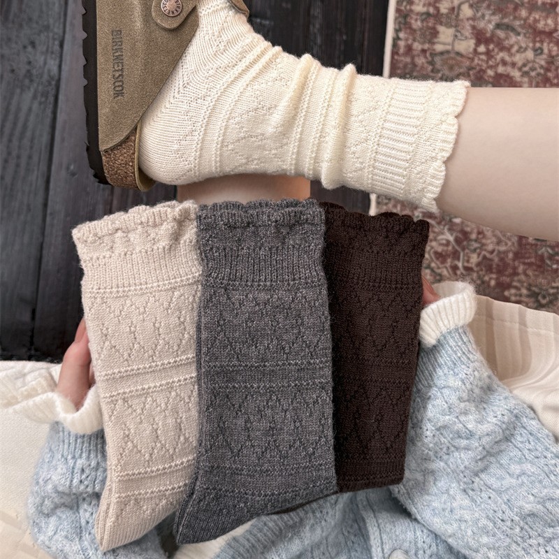 1 Pasang Kaus Kaki Boot Seteng - Boot Sock Slouchy ulasan dan harga