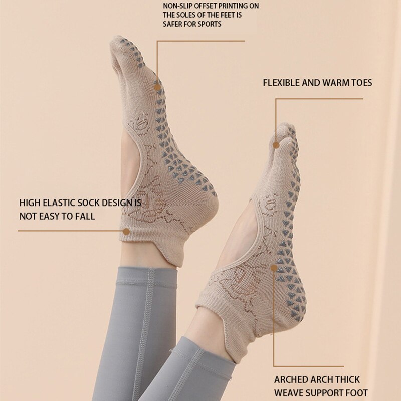 Kaus kaki Yoga wanita, kaus ka - Grip Sock Yoga ulasan dan harga