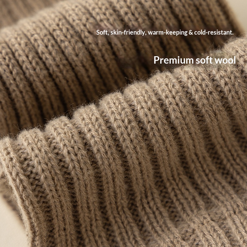 Penghangat Kaki Rajut Bergaris - Boot Sock Slouchy ulasan dan harga