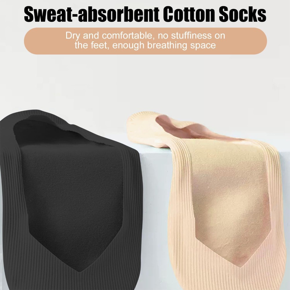 6 Pasang Kaus Kaki Wanita Anti - Invisibility Sock Loafer ulasan dan harga