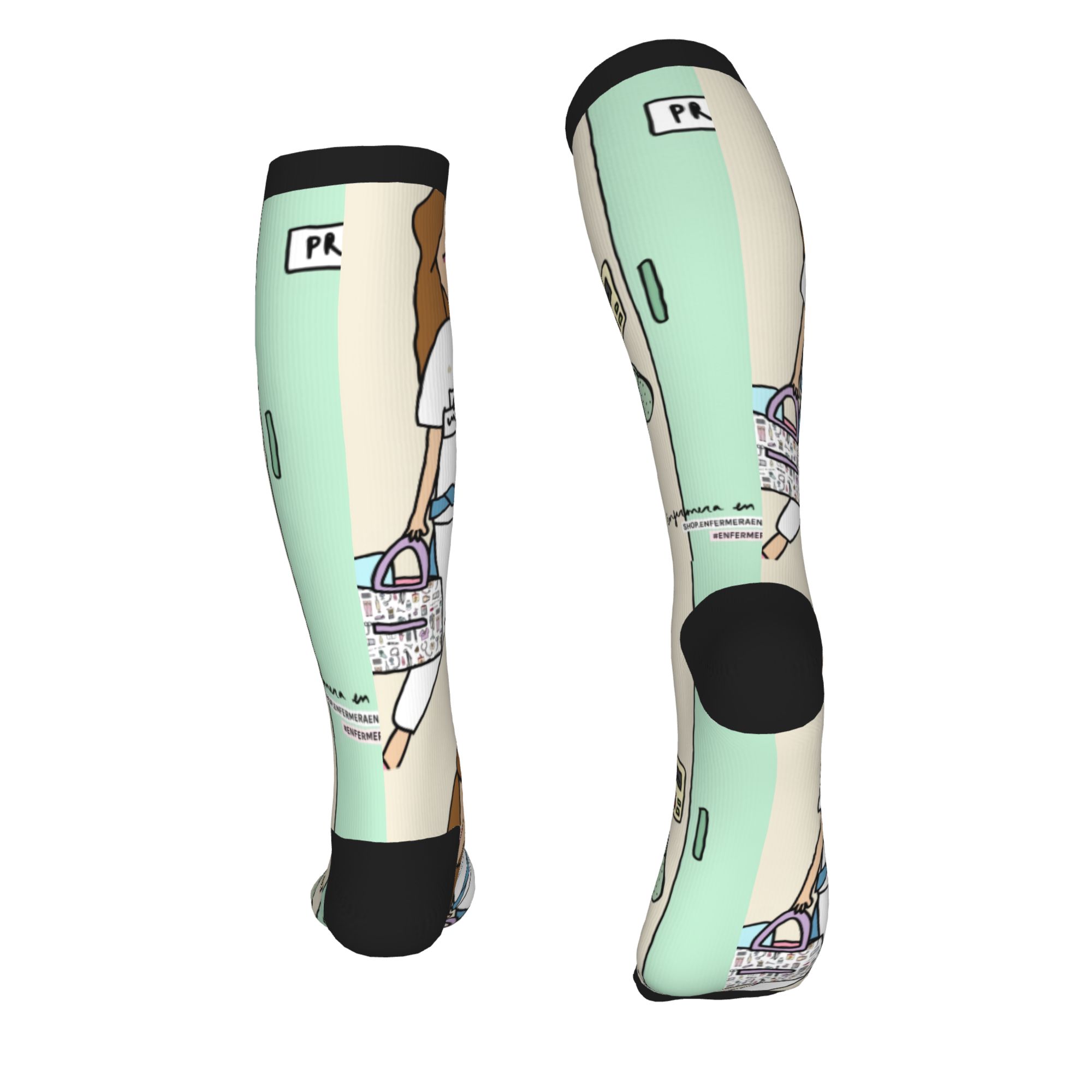 Enfermera En Apuros Kaus Kaki  - Compression Sock Medical ulasan dan harga