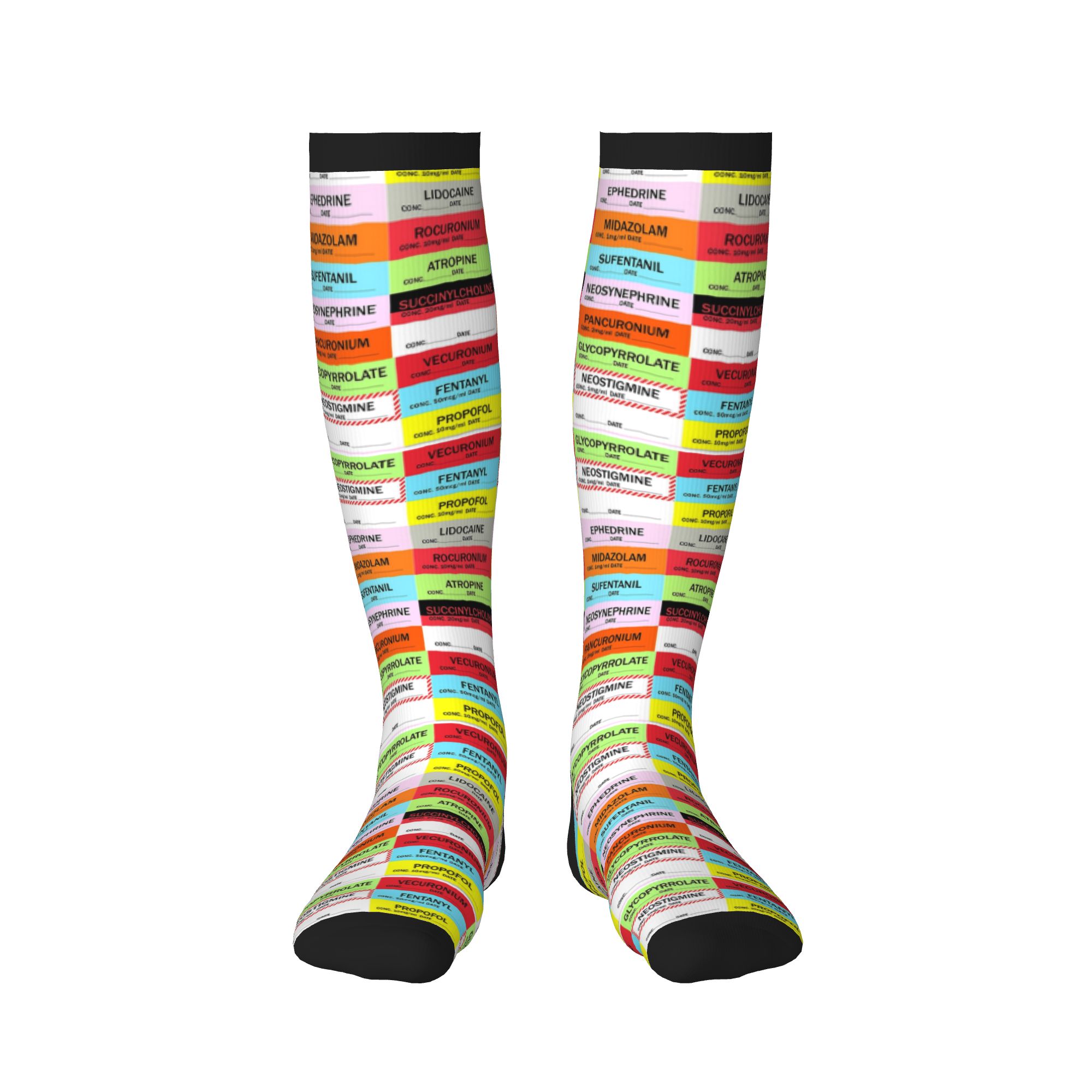 Kaus Kaki Label Obat Anestesi  - Compression Sock Medical ulasan dan harga