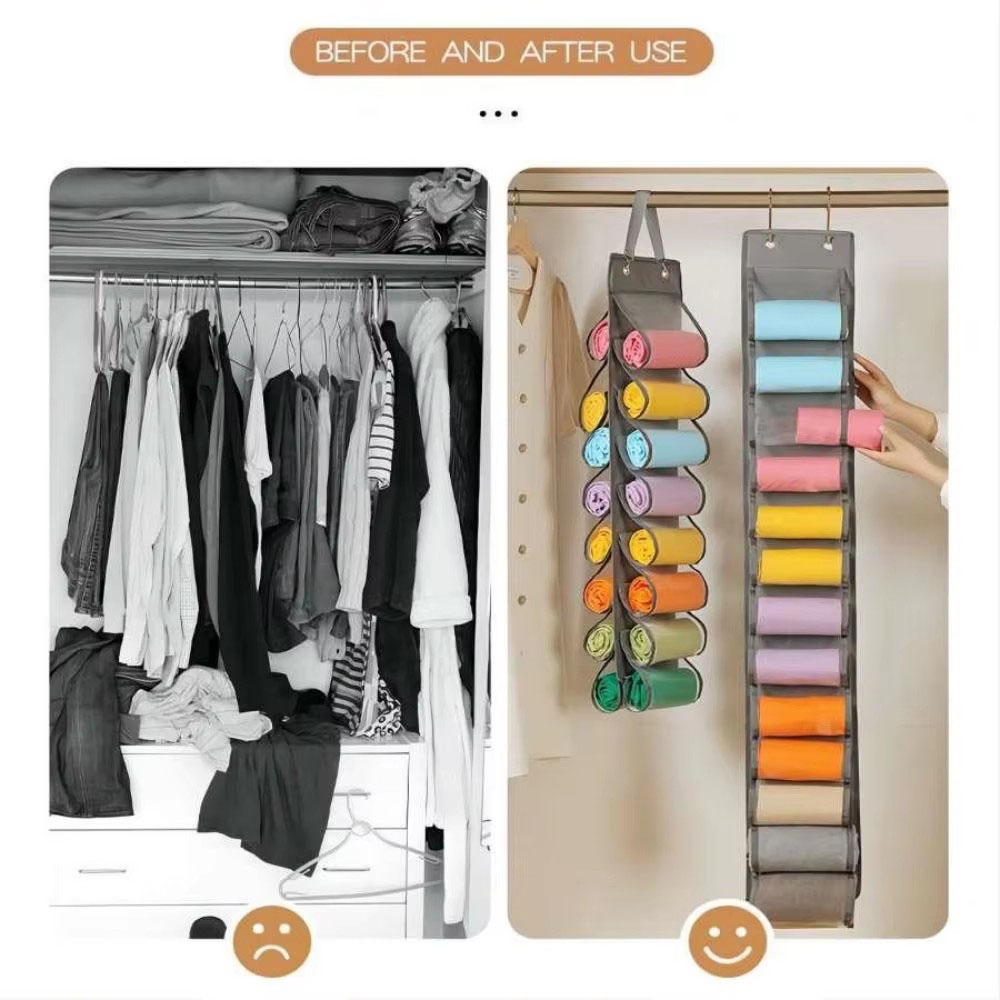 1 Buah Tas Penyimpanan Kompart - Sock Organizer Tray ulasan dan harga