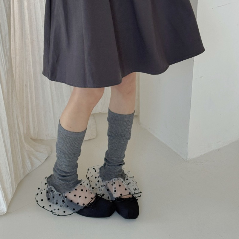 Ins Simplicity Style Leg Warme - Boot Sock Slouchy ulasan dan harga