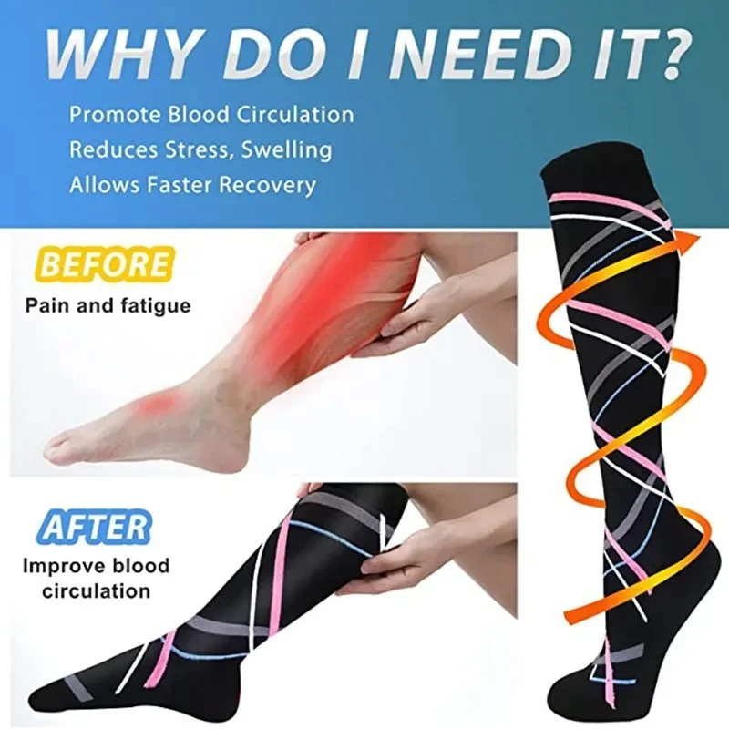 Kaus Kaki Kompresi Uniseks unt - Compression Sock Medical ulasan dan harga