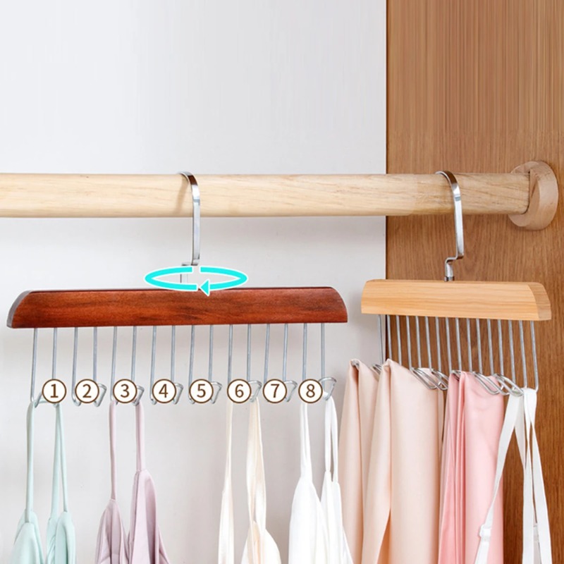Gantungan Delapan Kait Kayu So - Sock Organizer Tray ulasan dan harga