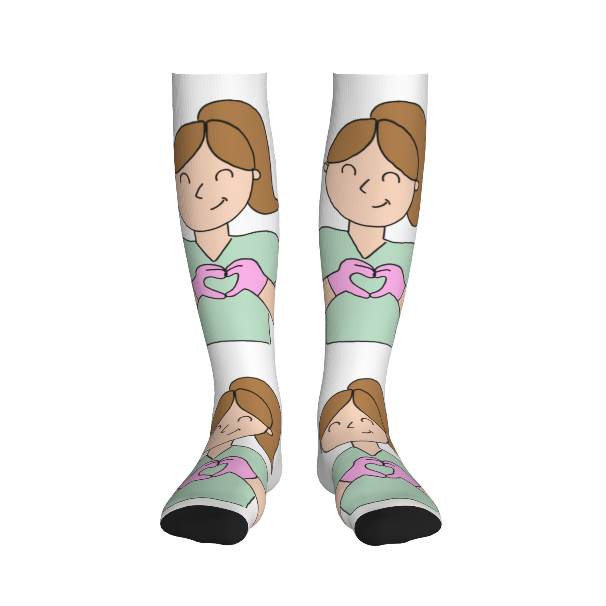 Kaus Kaki Harajuku Doctor Nurs - Compression Sock Medical ulasan dan harga