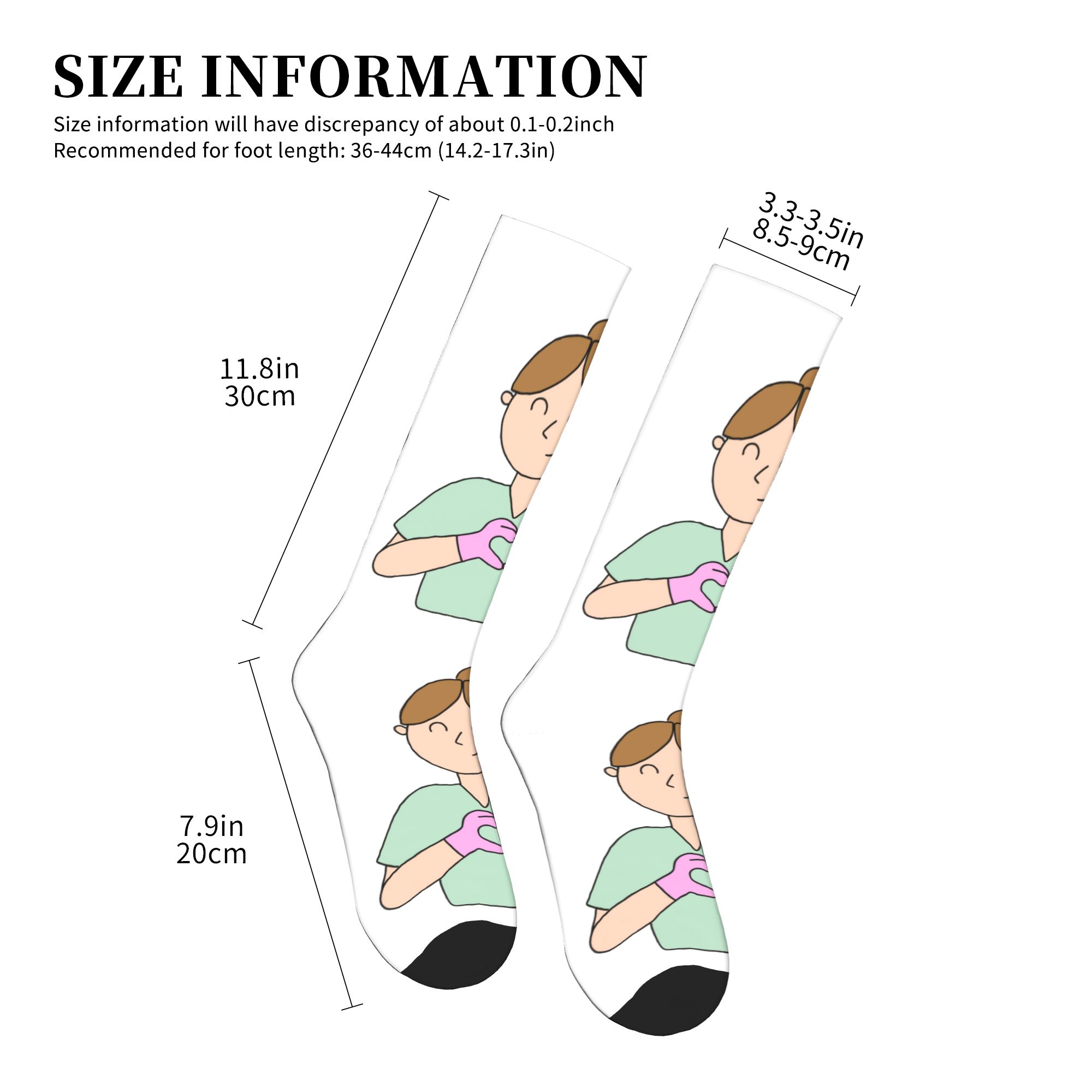 Kaus Kaki Harajuku Doctor Nurs - Compression Sock Medical ulasan dan harga