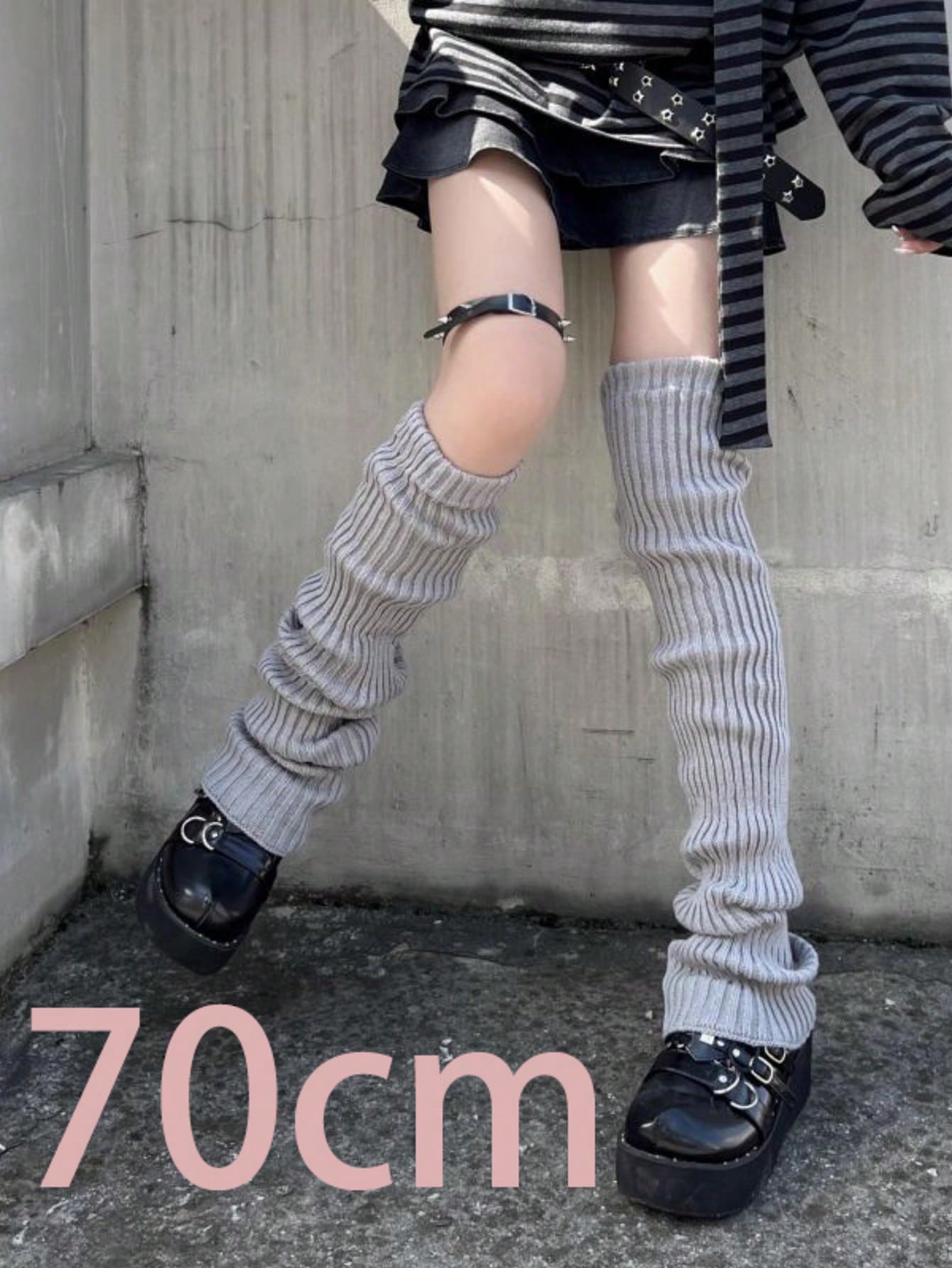 2 Buah Kaus Kaki Rajut Bergari - Boot Sock Slouchy ulasan dan harga