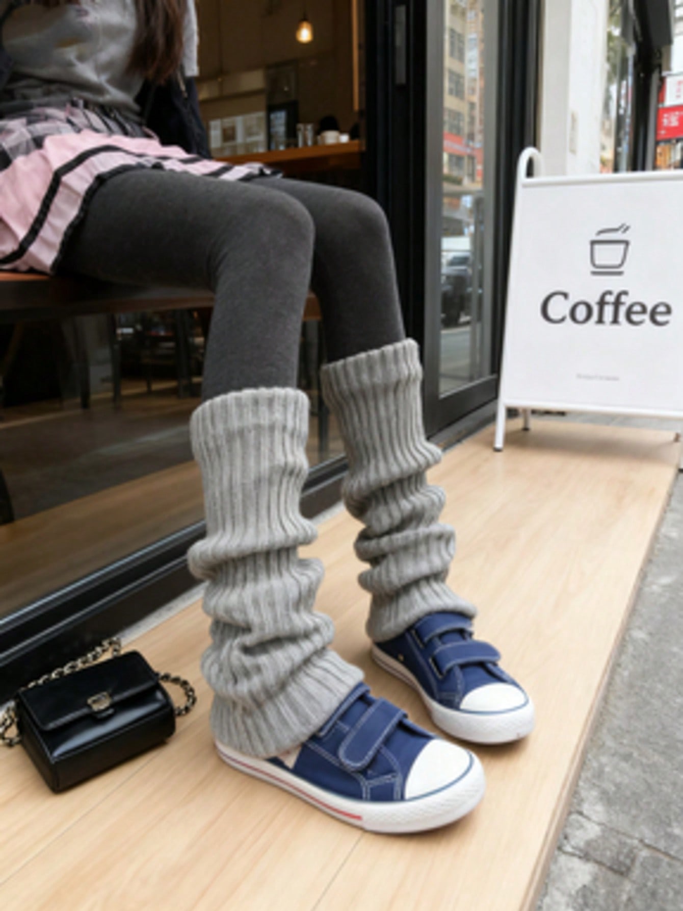 2 Buah Kaus Kaki Rajut Bergari - Boot Sock Slouchy ulasan dan harga