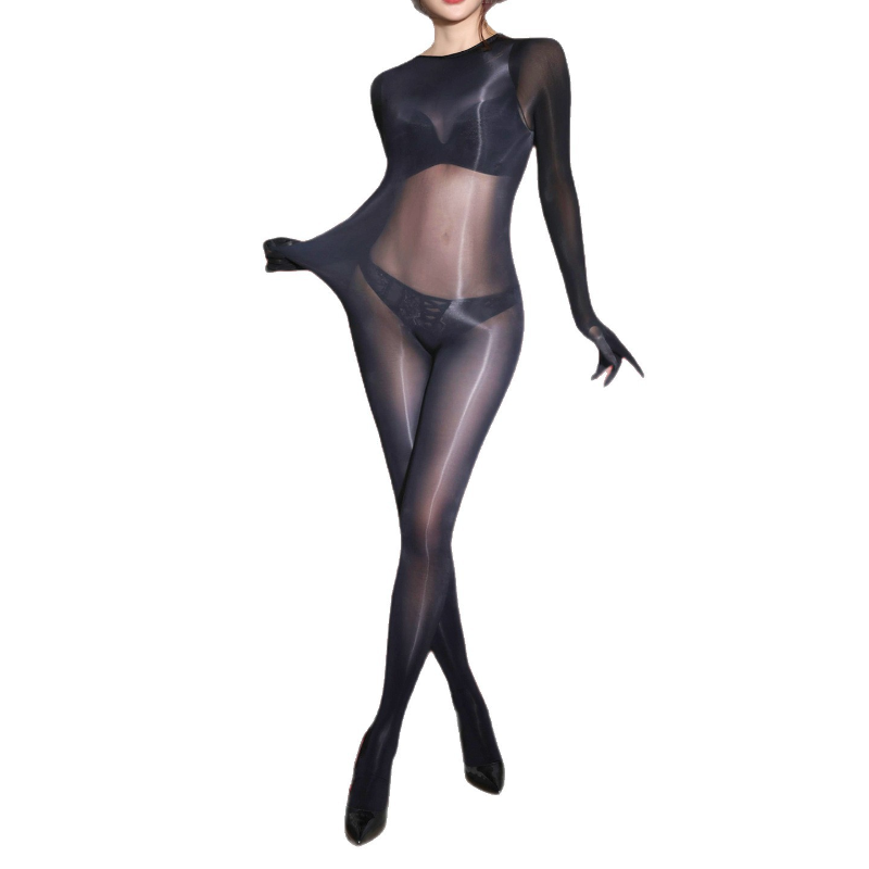 Stoking Jumpsuit Wanita Seksi  - Tights Pantyhose Sheer ulasan dan harga