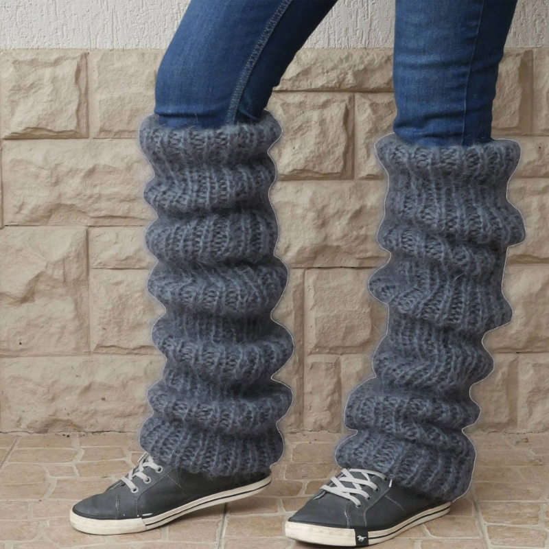 Penghangat Atas Lutut Manset B - Boot Sock Slouchy ulasan dan harga