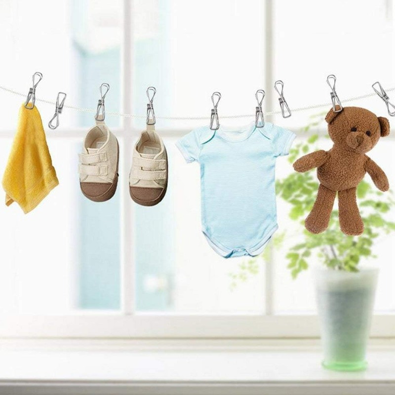 10/50 Buah Klip Baja Tahan Kar - Sock Organizer Tray ulasan dan harga