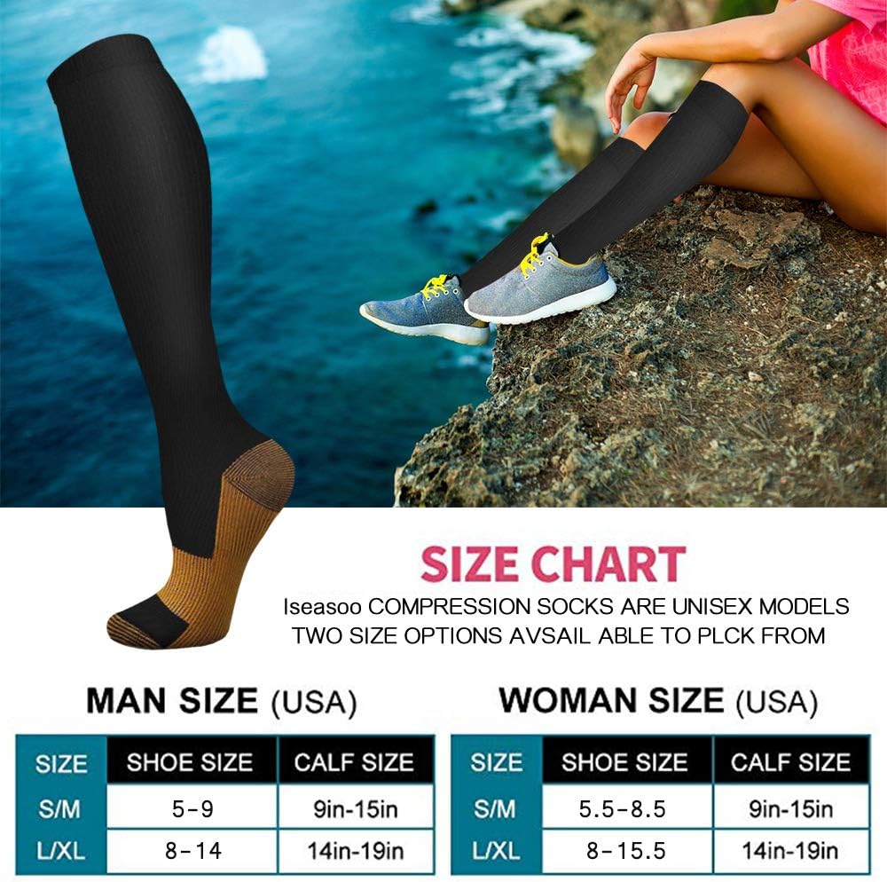 6 Pasang Kaus Kaki Kompresi Te - Compression Sock Medical ulasan dan harga