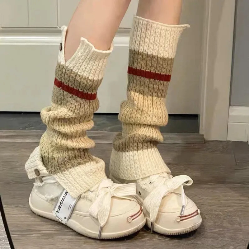Baru ​ Penghangat Kaki Rajut Y - Boot Sock Slouchy ulasan dan harga