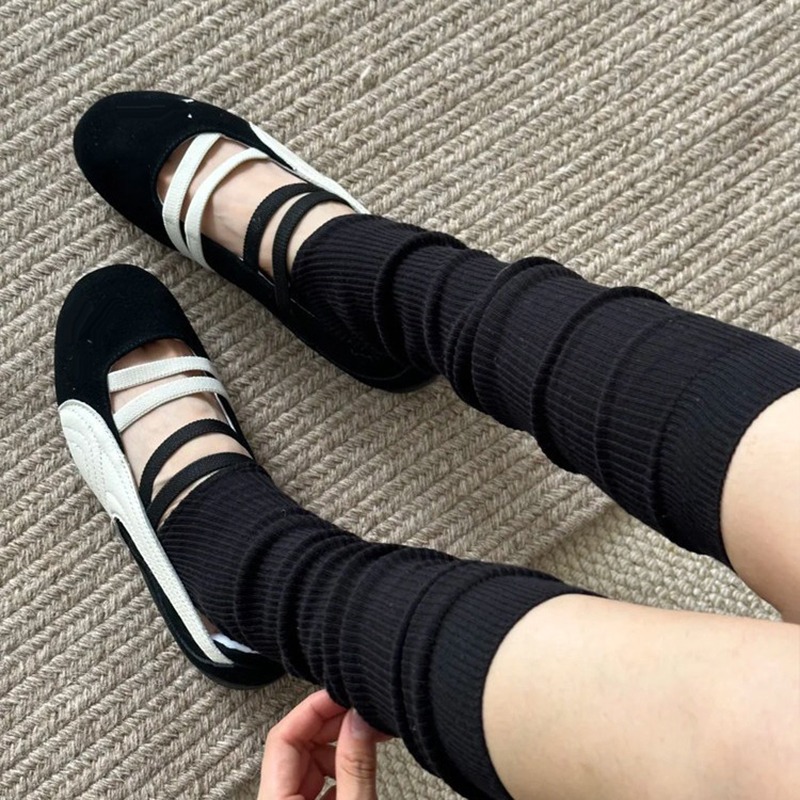 Kaus Kaki Wanita Rajutan Model - Boot Sock Slouchy ulasan dan harga