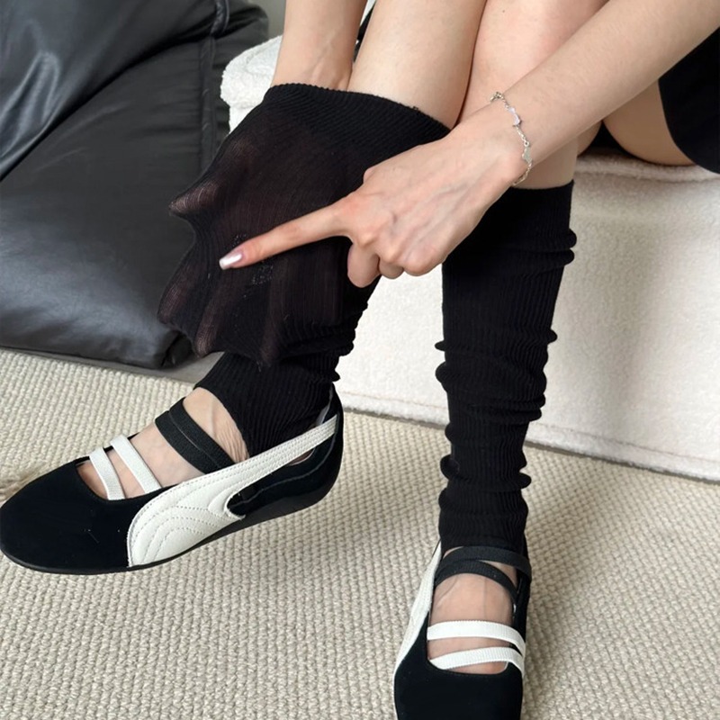 Kaus Kaki Wanita Rajutan Model - Boot Sock Slouchy ulasan dan harga