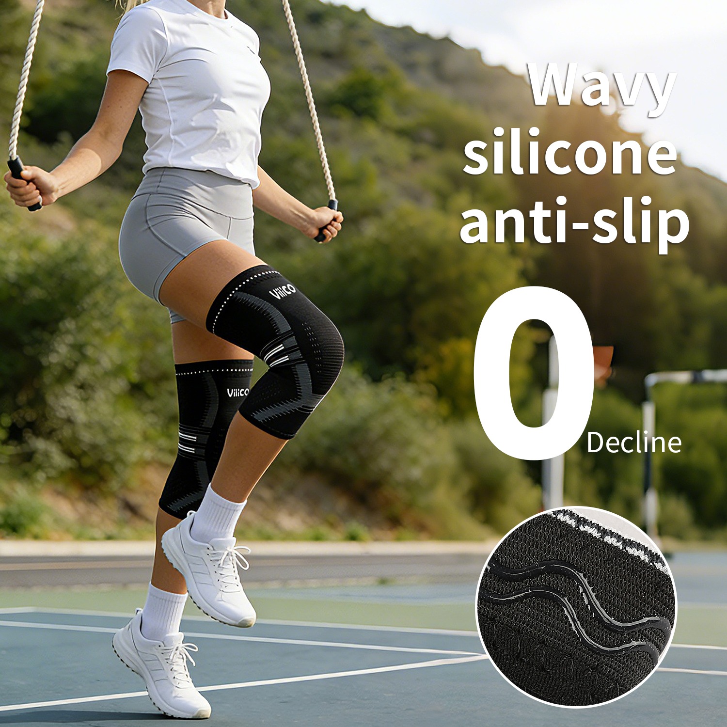 1 Buah Penyangga Lutut untuk W - Compression Sleeve Calf ulasan dan harga